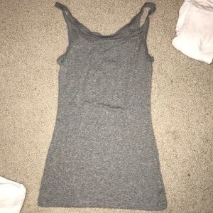Heather gray tank